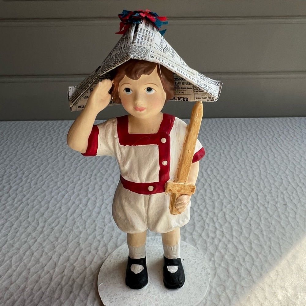 Brand new I pledge Allegiance figurine by Bethany Lowe